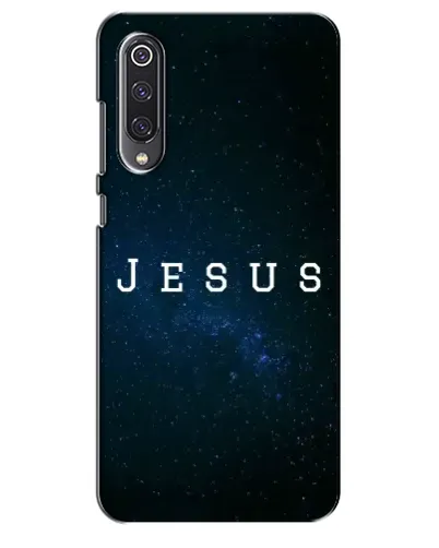 Чехол для Xiaomi Mi 9 SE с картинкой «Звездное небо Jesus»