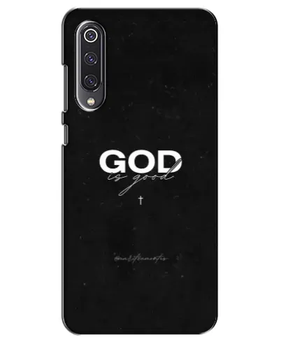 Чехол для Xiaomi Mi 9 SE с картинкой «GOD — Бог над всем»