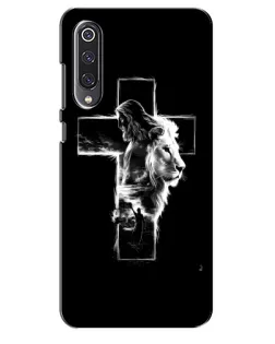 Чехол для Xiaomi Mi 9 SE с картинкой «Сияющий крест Jesus»