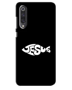 Чехол для Xiaomi Mi 9 SE с картинкой «Рыба Jesus»