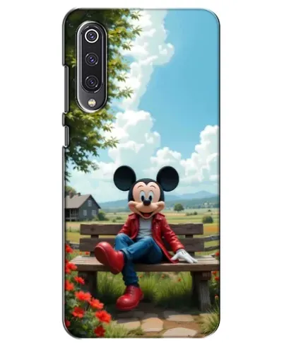Чехол для Xiaomi Mi 9 SE с картинкой «Микки на скамейке» Чехол для Xiaomi Mi 9 SE с картинкой «Микки на скамейке»