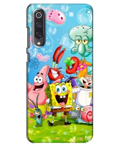 Чехол для Xiaomi Mi 9 SE с картинкой «Губка Боб и друзья» Чехол для Xiaomi Mi 9 SE с картинкой «Губка Боб и друзья»