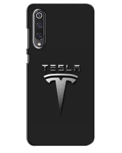 Чехол для Xiaomi Mi 9 SE с картинкой «Стальной логотип Tesla» Чехол для Xiaomi Mi 9 SE с картинкой «Стальной логотип Tesla»