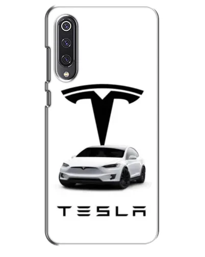 Чехол для Xiaomi Mi 9 SE с картинкой «Tesla White Style» Чехол для Xiaomi Mi 9 SE с картинкой «Tesla White Style»