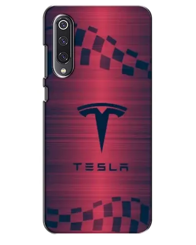 Чехол для Xiaomi Mi 9 SE с картинкой «Тесла красный карбон» Чехол для Xiaomi Mi 9 SE с картинкой «Тесла красный карбон»