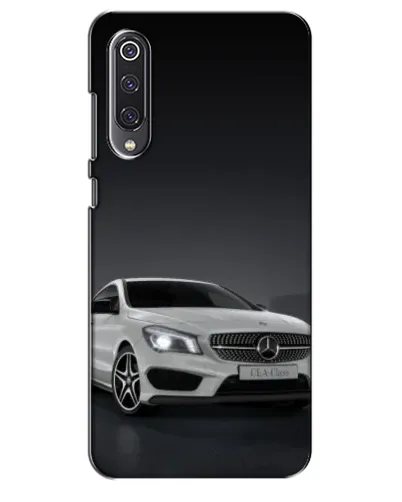 Чехол для Xiaomi Mi 9 SE с картинкой «Mercedes AMG GT Silver»