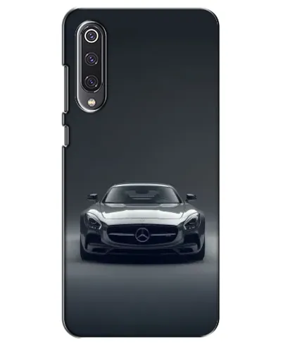 Чехол для Xiaomi Mi 9 SE с картинкой «Mercedes на черном»