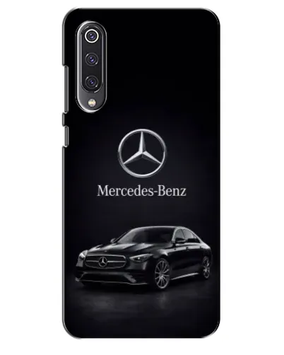 Чехол для Xiaomi Mi 9 SE с картинкой «Mercedes — решетка радиатора»