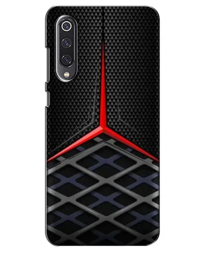 Чехол для Xiaomi Mi 9 SE с картинкой «Mercedes Carbon Grid»