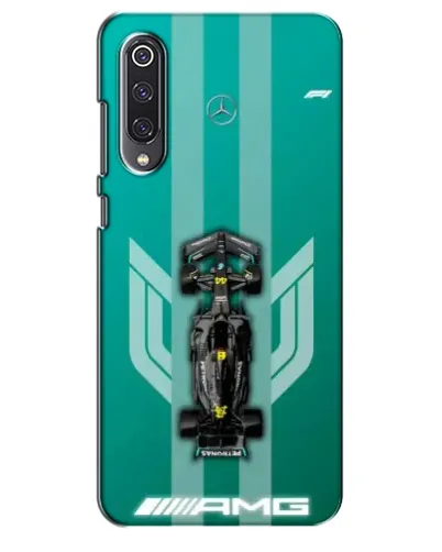 Чехол для Xiaomi Mi 9 SE с картинкой «Mercedes AMG Petronas»