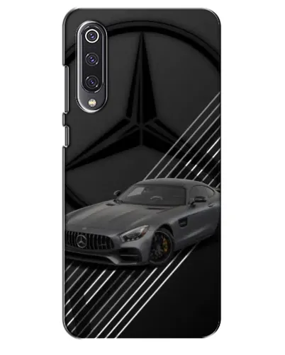 Чехол для Xiaomi Mi 9 SE с картинкой «Mercedes AMG — графика»