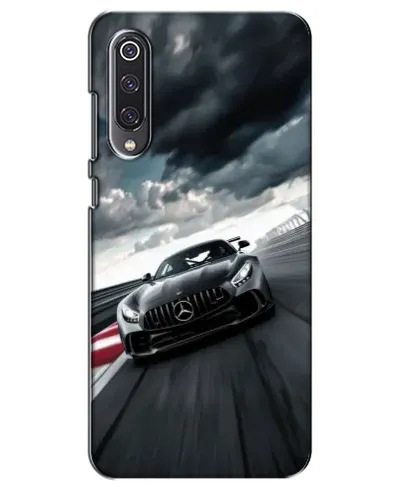 Чехол для Xiaomi Mi 9 SE с картинкой «Гоночный Mercedes AMG»