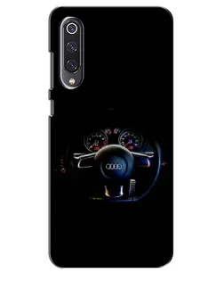 Чехол для Xiaomi Mi 9 SE с картинкой «Салон Audi — руль» Чехол для Xiaomi Mi 9 SE с картинкой «Салон Audi — руль»