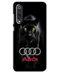 Чехол для Xiaomi Mi 9 SE с картинкой «Пантера и Audi» Чехол для Xiaomi Mi 9 SE с картинкой «Пантера и Audi»
