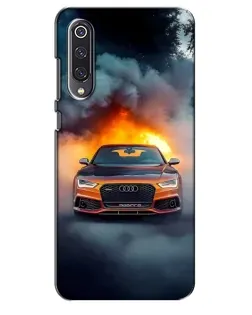 Чехол для Xiaomi Mi 9 SE с картинкой «Audi в огненном дыму» Чехол для Xiaomi Mi 9 SE с картинкой «Audi в огненном дыму»