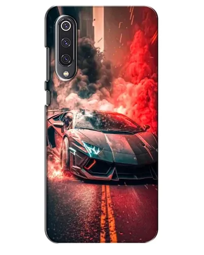 Чехол для Xiaomi Mi 9 SE с картинкой «Lamborghini красный дым» Чехол для Xiaomi Mi 9 SE с картинкой «Lamborghini красный дым»