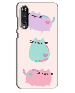 Чехол для Xiaomi Mi 9 SE с картинкой «Pusheen трио» Чехол для Xiaomi Mi 9 SE с картинкой «Pusheen трио»