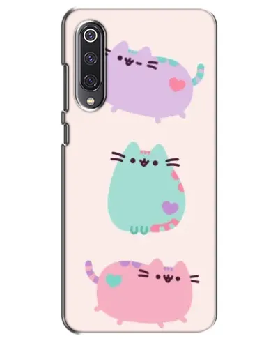Чехол для Xiaomi Mi 9 SE с картинкой «Pusheen трио»