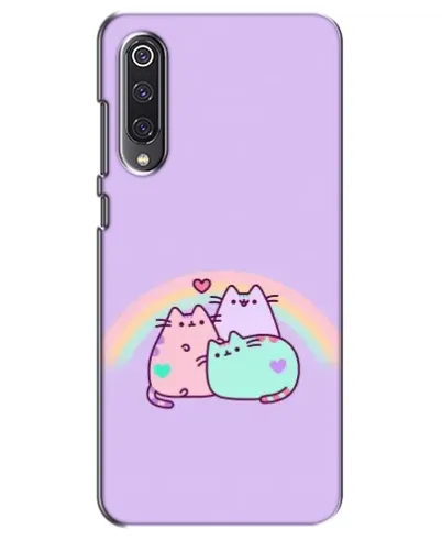 Чехол для Xiaomi Mi 9 SE с картинкой «Радужные Пушины»