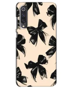 Чехол для Xiaomi Mi 9 SE с картинкой «Паттерн черные банты» Чехол для Xiaomi Mi 9 SE с картинкой «Паттерн черные банты»