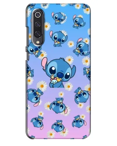 Чехол для Xiaomi Mi 9 SE с картинкой «Паттерн со Стичем»
