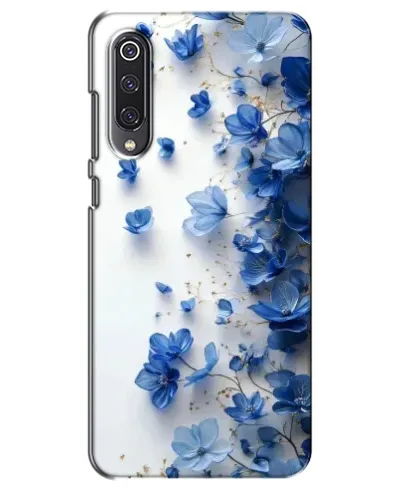 Чехол для Xiaomi Mi 9 SE с картинкой «Голубой цветочный каскад» Чехол для Xiaomi Mi 9 SE с картинкой «Голубой цветочный каскад»