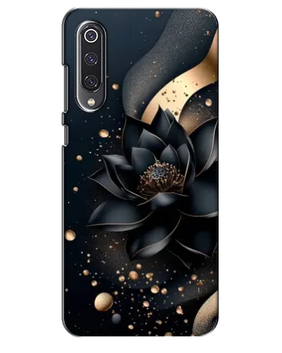 Чехол для Xiaomi Mi 9 SE с картинкой «Черный лотос» Чехол для Xiaomi Mi 9 SE с картинкой «Черный лотос»