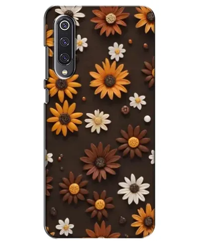 Чехол для Xiaomi Mi 9 SE с картинкой «Узор из маленьких подсолнухов» Чехол для Xiaomi Mi 9 SE с картинкой «Узор из маленьких подсолнухов»