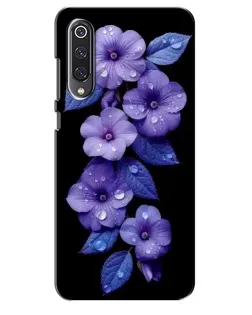Чехол для Xiaomi Mi 9 SE с картинкой «Фиолетовые цветы с росою» Чехол для Xiaomi Mi 9 SE с картинкой «Фиолетовые цветы с росою»