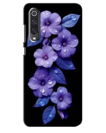 Чехол для Xiaomi Mi 9 SE с картинкой «Фиолетовые цветы с росою» Чехол для Xiaomi Mi 9 SE с картинкой «Фиолетовые цветы с росою»