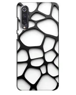 Чехол для Xiaomi Mi 9 SE с картинкой «Белая объемная сетка» Чехол для Xiaomi Mi 9 SE с картинкой «Белая объемная сетка»