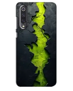 Чехол для Xiaomi Mi 9 SE с картинкой «Салатовый разлом скалы» Чехол для Xiaomi Mi 9 SE с картинкой «Салатовый разлом скалы»