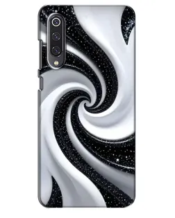 Чехол для Xiaomi Mi 9 SE с картинкой «Черно-белая спираль» Чехол для Xiaomi Mi 9 SE с картинкой «Черно-белая спираль»