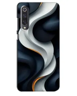 Чехол для Xiaomi Mi 9 SE с картинкой «Объемные черно-белые ленты» Чехол для Xiaomi Mi 9 SE с картинкой «Объемные черно-белые ленты»
