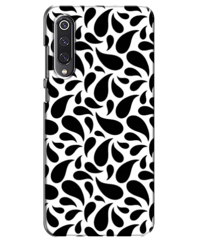 Чехол для Xiaomi Mi 9 SE с картинкой «Контрастные черные капли» Чехол для Xiaomi Mi 9 SE с картинкой «Контрастные черные капли»