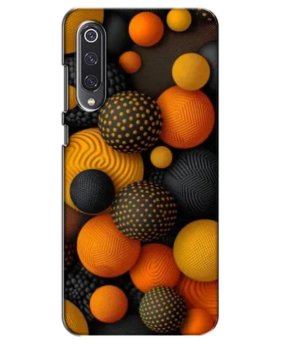 Чехол для Xiaomi Mi 9 SE с картинкой «Объемные оранжевые сферы» Чехол для Xiaomi Mi 9 SE с картинкой «Объемные оранжевые сферы»