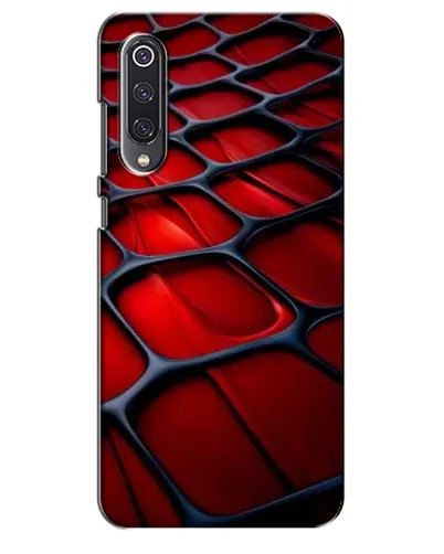 Чехол для Xiaomi Mi 9 SE с картинкой «Красная глянцевая сетка» Чехол для Xiaomi Mi 9 SE с картинкой «Красная глянцевая сетка»