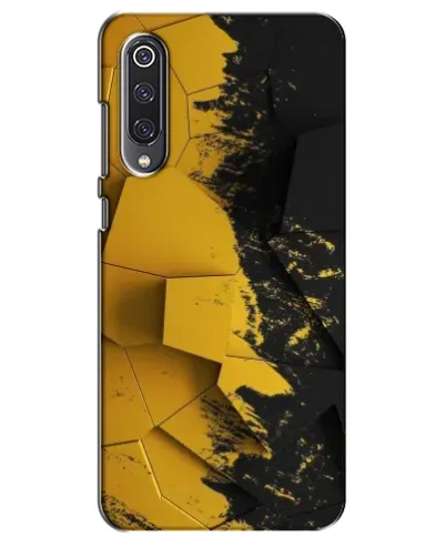 Чехол для Xiaomi Mi 9 SE с картинкой «Золотые осколки геометрии» Чехол для Xiaomi Mi 9 SE с картинкой «Золотые осколки геометрии»