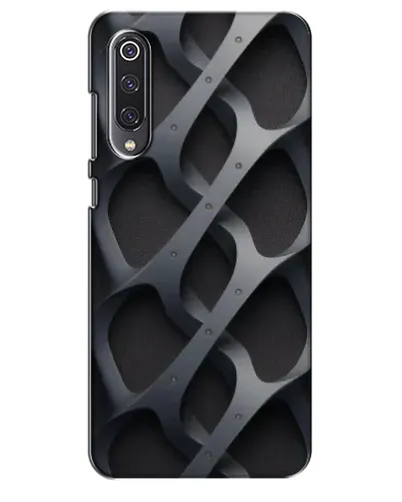 Чехол для Xiaomi Mi 9 SE с картинкой «Объемное серое плетение» Чехол для Xiaomi Mi 9 SE с картинкой «Объемное серое плетение»