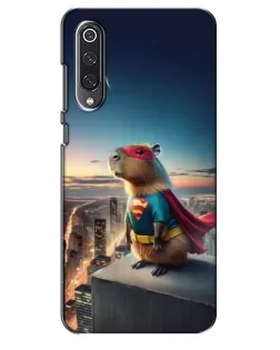 Чехол для Xiaomi Mi 9 SE с картинкой «Капи-мен супергерой» Чехол для Xiaomi Mi 9 SE с картинкой «Капи-мен супергерой»