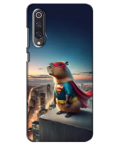 Чехол для Xiaomi Mi 9 SE с картинкой «Капи-мен супергерой»