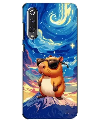 Чехол для Xiaomi Mi 9 SE с картинкой «Капибара Ван Гога»