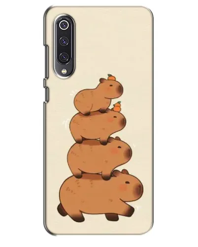 Чехол для Xiaomi Mi 9 SE с картинкой «Башня из капибар»
