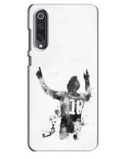 Чехол для Xiaomi Mi 9 SE с картинкой «Черно-белый силуэт Месси» Чехол для Xiaomi Mi 9 SE с картинкой «Черно-белый силуэт Месси»