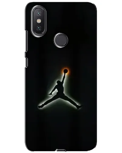 Чехол для Xiaomi Mi A2 Lite с картинкой «Jordan Gradient Logo»