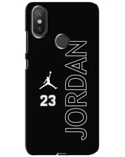 Чехол для Xiaomi Mi A2 Lite с картинкой «Jordan Vertical»