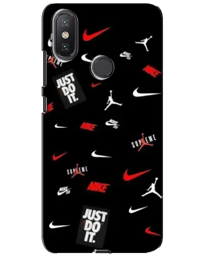 Чехол для Xiaomi Mi A2 Lite с картинкой «Nike Mix Pattern»