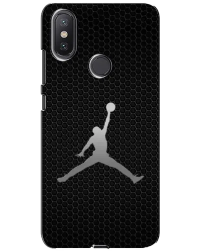 Чехол для Xiaomi Mi A2 Lite с картинкой «Jordan Dark Carbon»