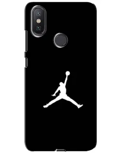 Чехол для Xiaomi Mi A2 Lite с картинкой «Jordan Silhouette»