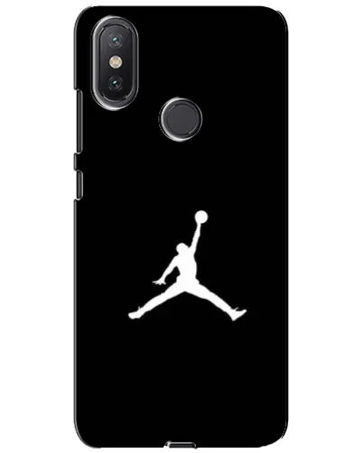 Чехол для Xiaomi Mi A2 Lite с картинкой «Jordan Silhouette»